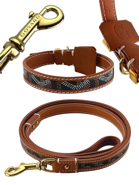 goyard dog collar cost|Goyard dog leash.